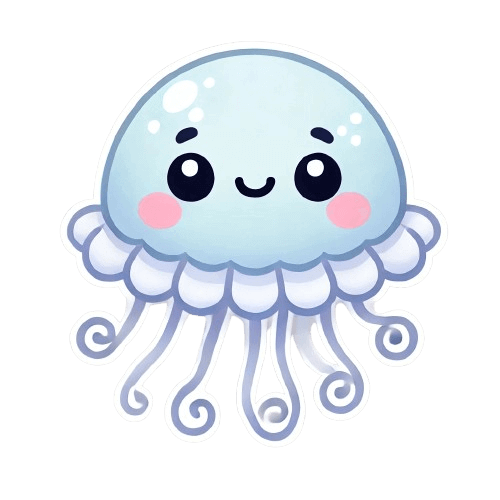 Méduse mignonne